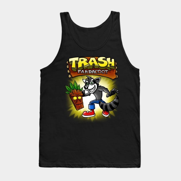 Trash Pandacoot Tank Top by Punksthetic